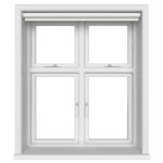 Gala Cotton White Motorised Roller Blind