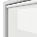 Gala Cotton White Motorised Roller Blind