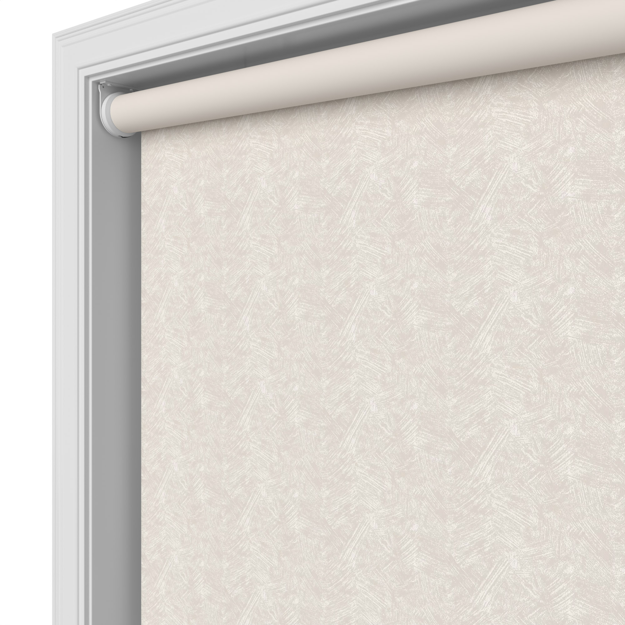 Odyssey Blackout Cream Motorised Roller Blind - Image 4
