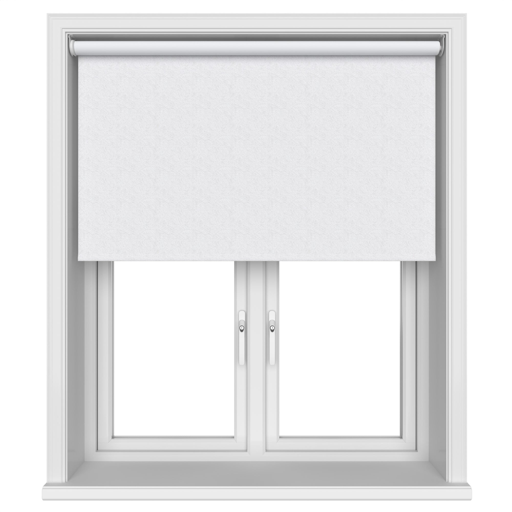 Odyssey Blackout White Motorised Roller Blind