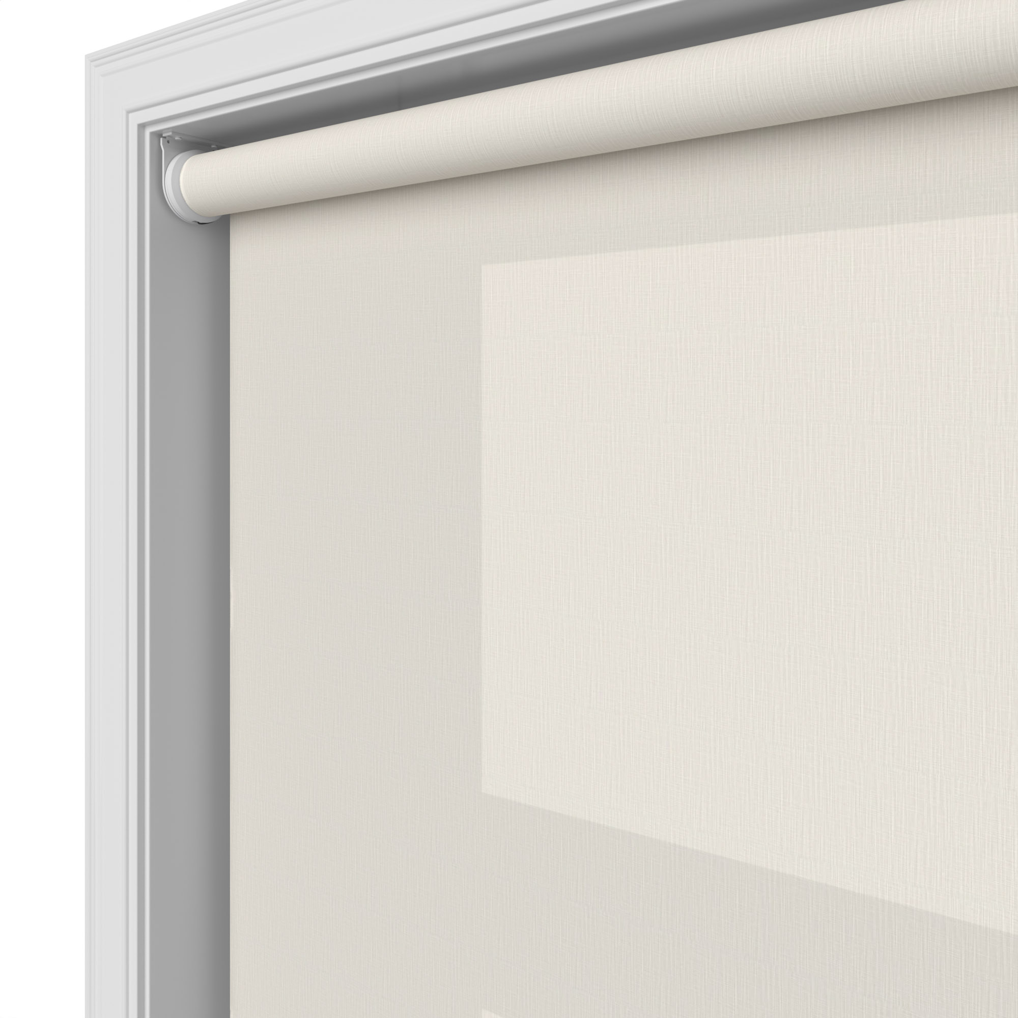 Lakeside Natural Hemp Motorised Roller Blind - Image 4