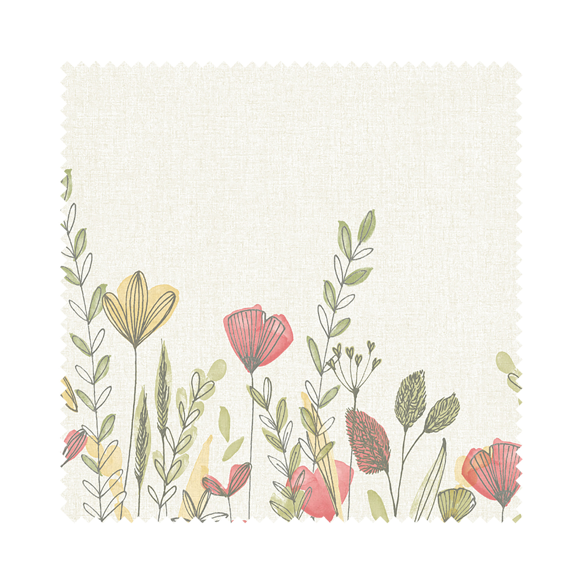 Prairie Poppy Motorised Roller Blind - Image 6