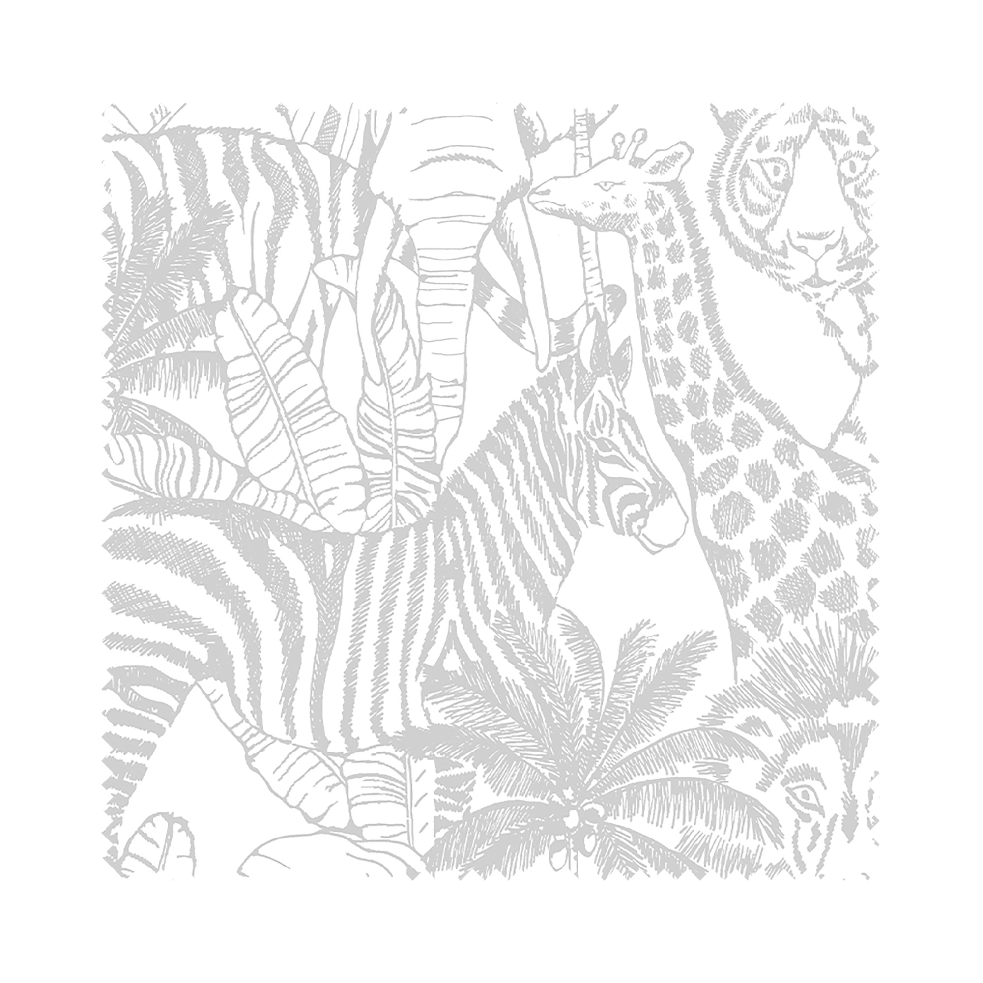 Night Safari Grey Blackout Motorised Roller Blind - Image 6