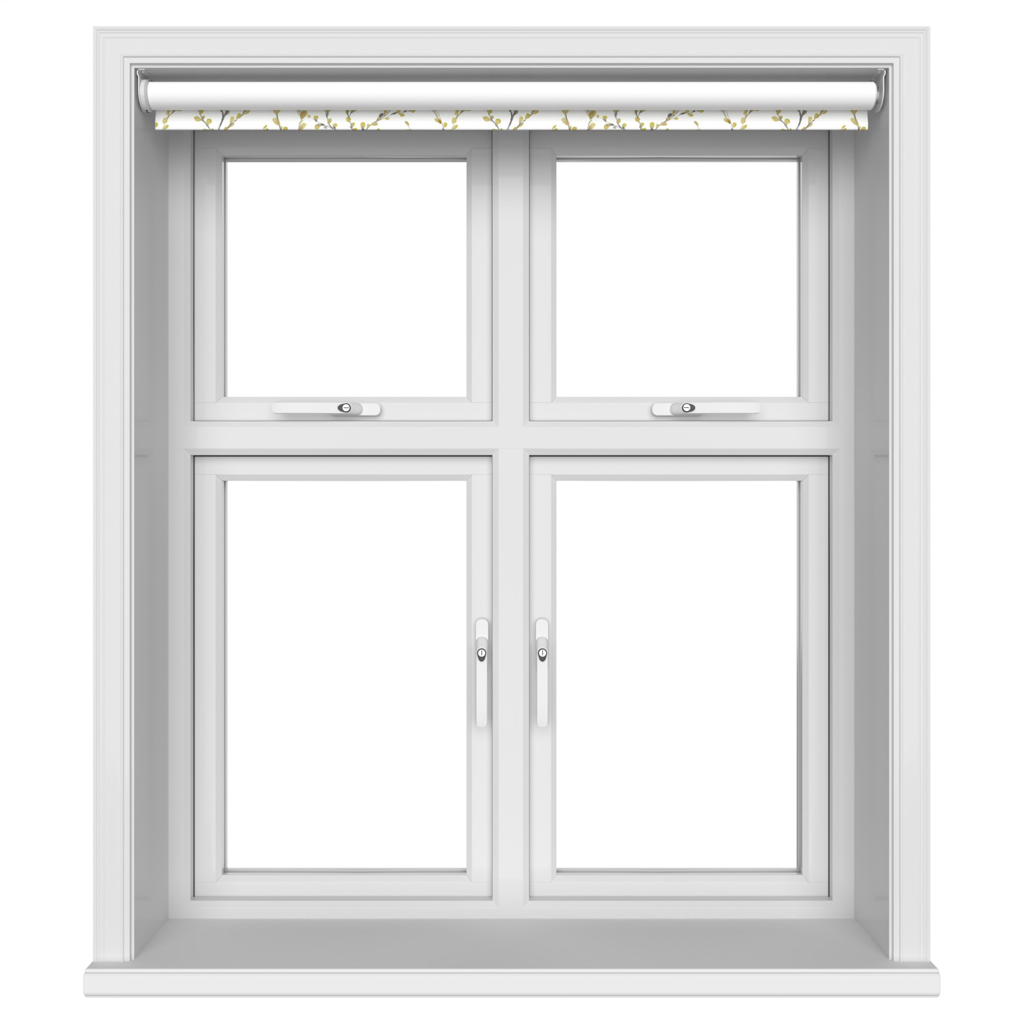 Willow Blackout Brazen Yellow Motorised Roller Blind - Image 3