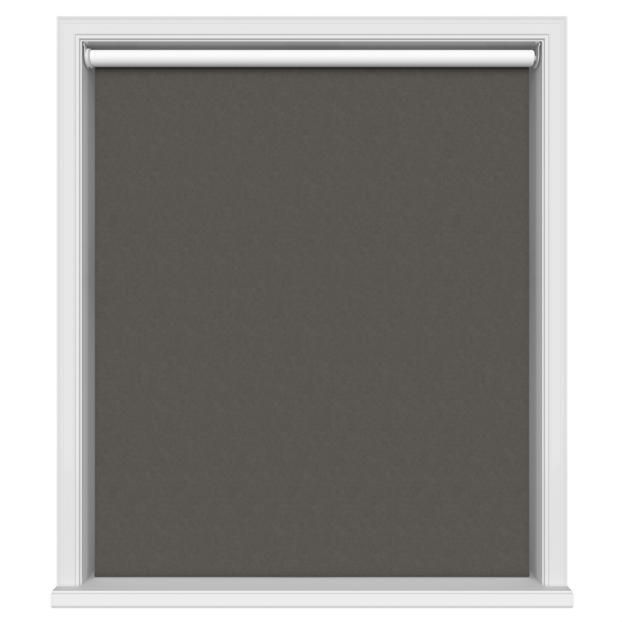 Richmond Blackout Cobble Grey Motorised Roller Blind - Image 2