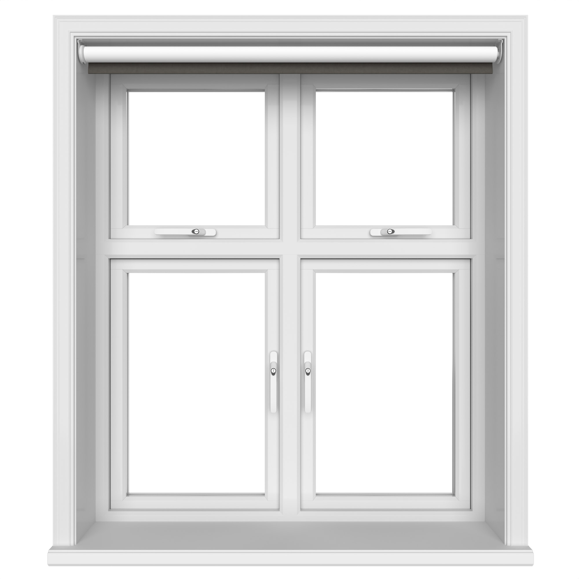 Richmond Blackout Cobble Grey Motorised Roller Blind - Image 3