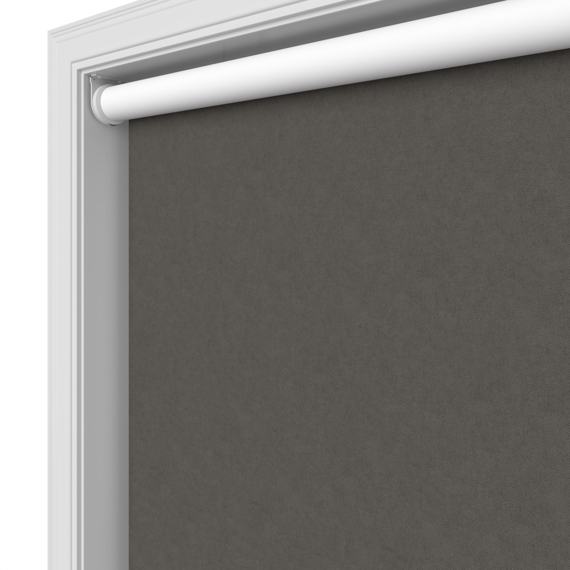 Richmond Blackout Cobble Grey Motorised Roller Blind - Image 4