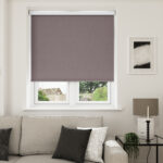 Richmond Blackout Heather Field Motorised Roller Blind