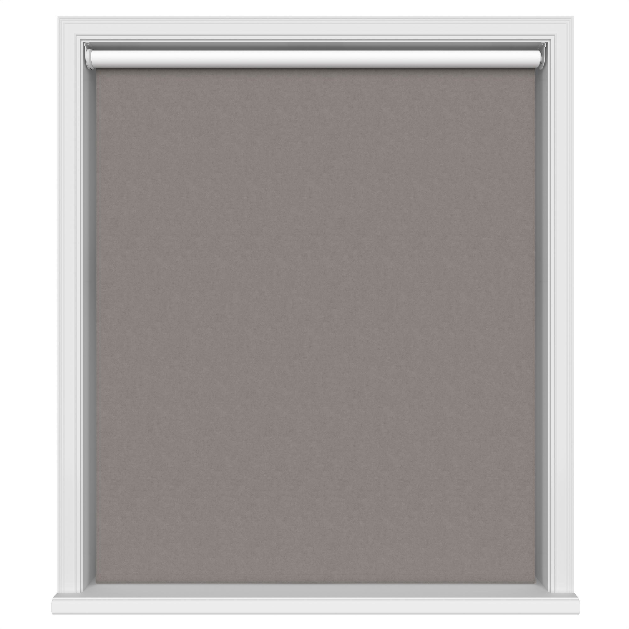 Richmond Blackout Soothing Grey Motorised Roller Blind - Image 2