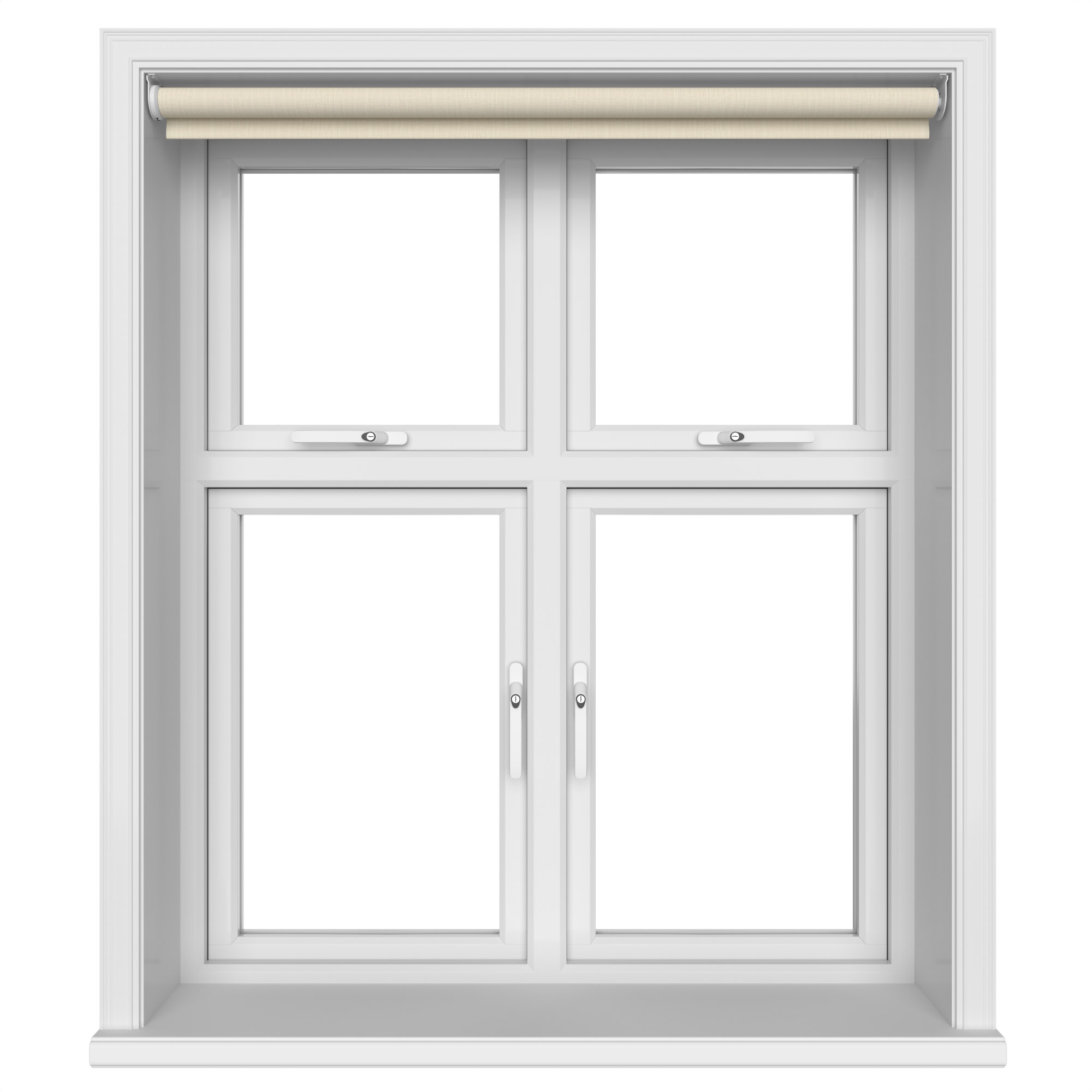 Cinder Creamy Vanilla Motorised Roller Blind - Image 3