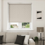 Foliage Blackout Tranquility Motorised Roller Blind