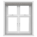 Foliage Blackout Flint Motorised Roller Blind