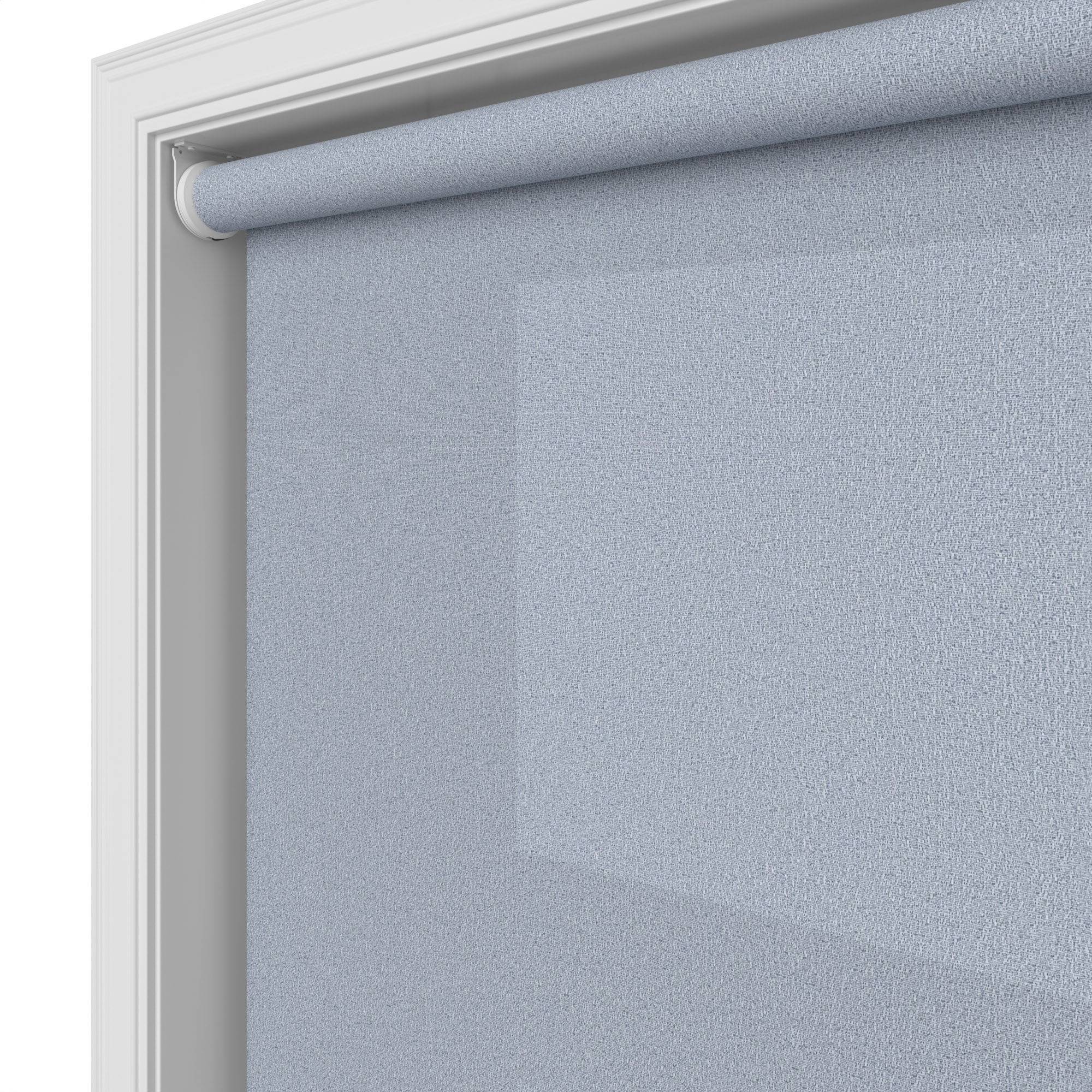 Whitby Pale Denim Motorised Roller Blind - Image 4