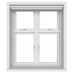 Winfield Blackout Antique White Motorised Roller Blind