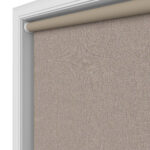 Winfield Blackout Smoky Mocha Motorised Roller Blind