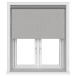 Winfield Blackout Iron Grey Motorised Roller Blind