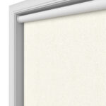 Winfield Blackout Ivory Cream Motorised Roller Blind
