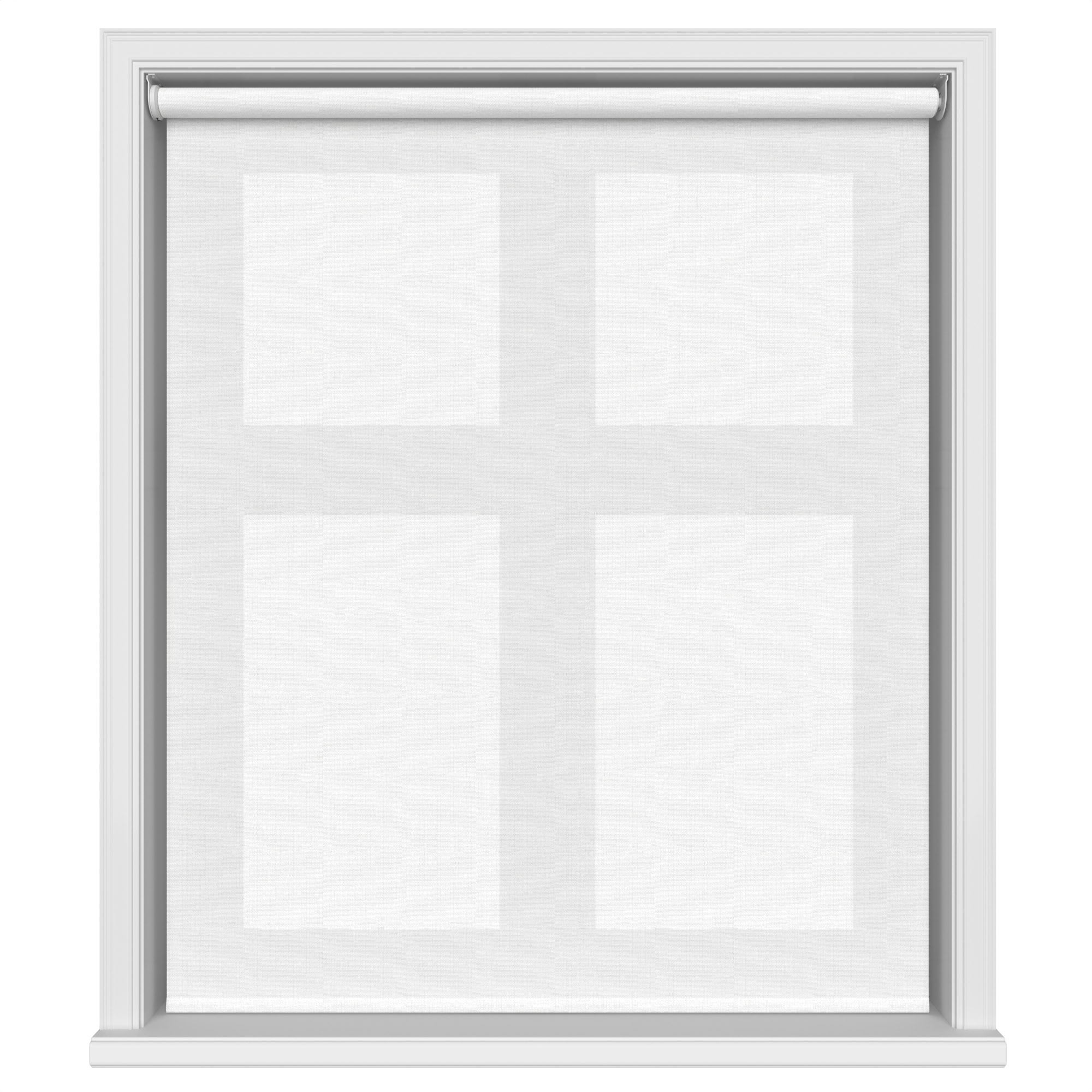 Winfield Antique White Motorised Roller Blind - Image 2