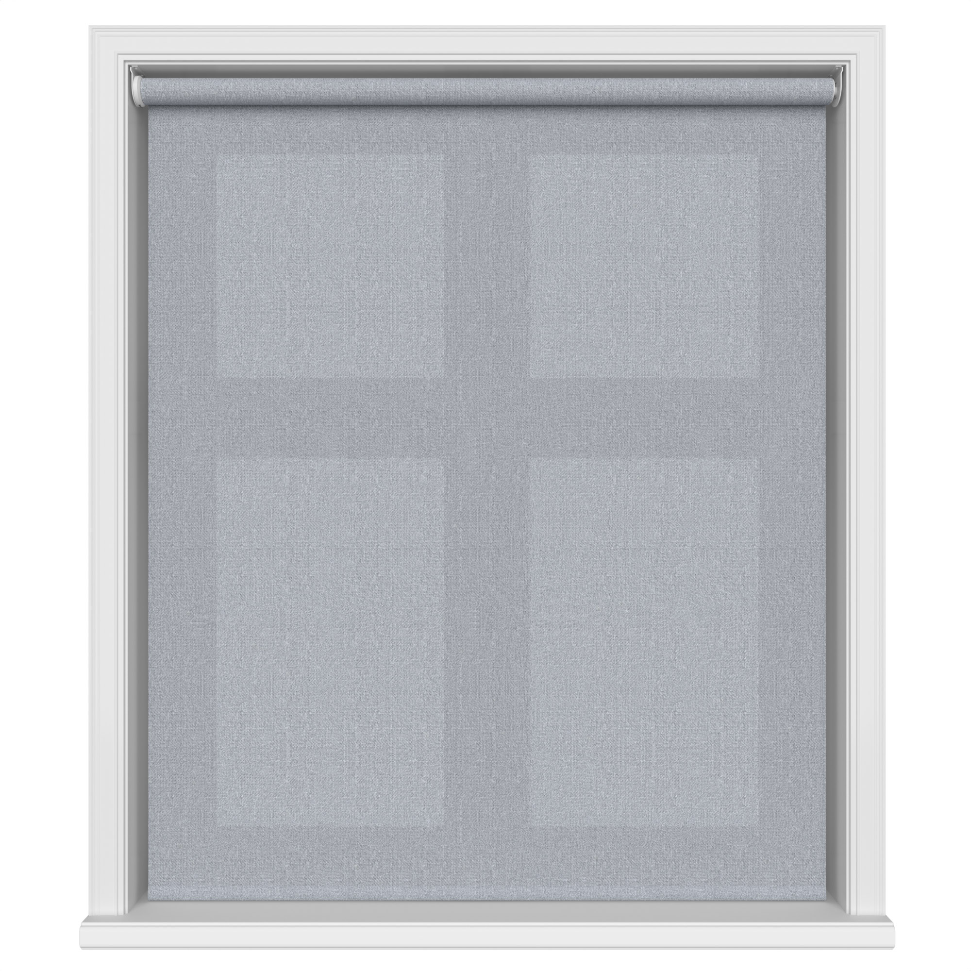 Winfield Denim Blue Motorised Roller Blind - Image 2