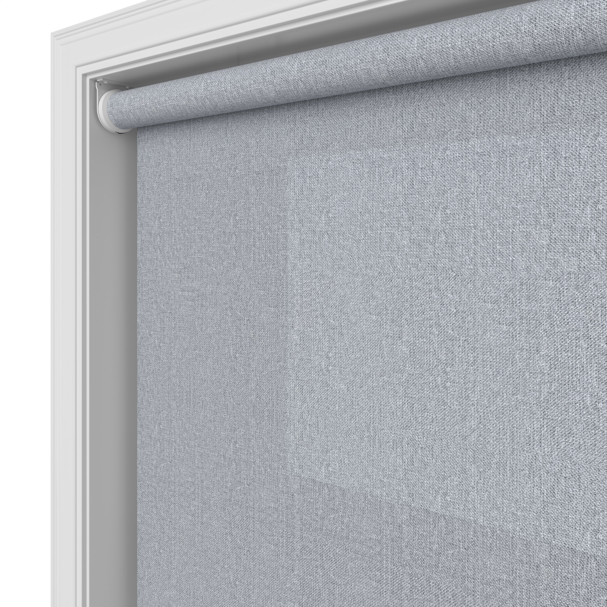 Winfield Denim Blue Motorised Roller Blind - Image 4