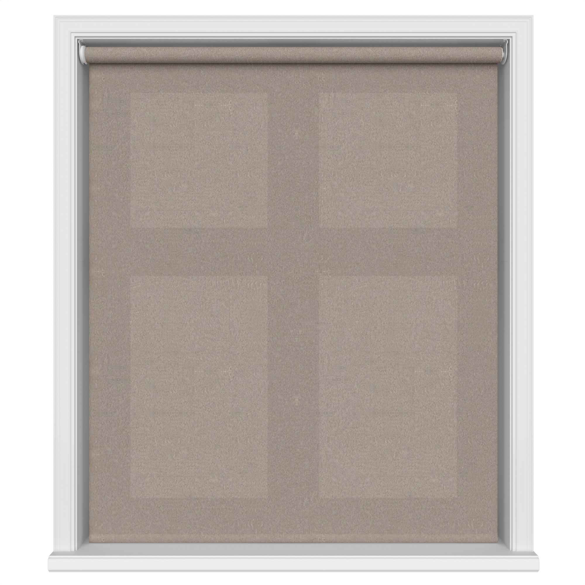 Winfield Smoky Mocha Motorised Roller Blind - Image 2