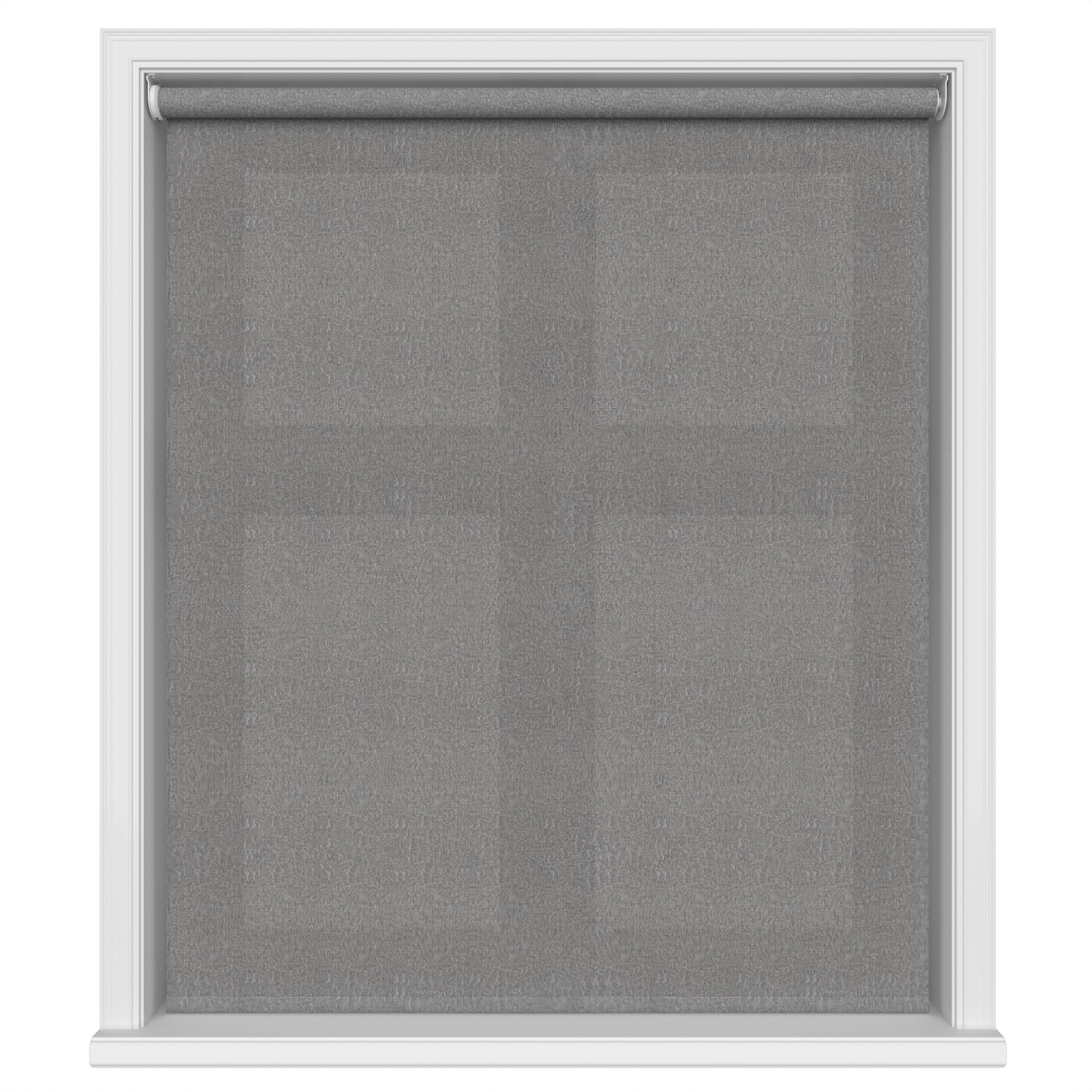 Winfield Shadow Grey Motorised Roller Blind - Image 2
