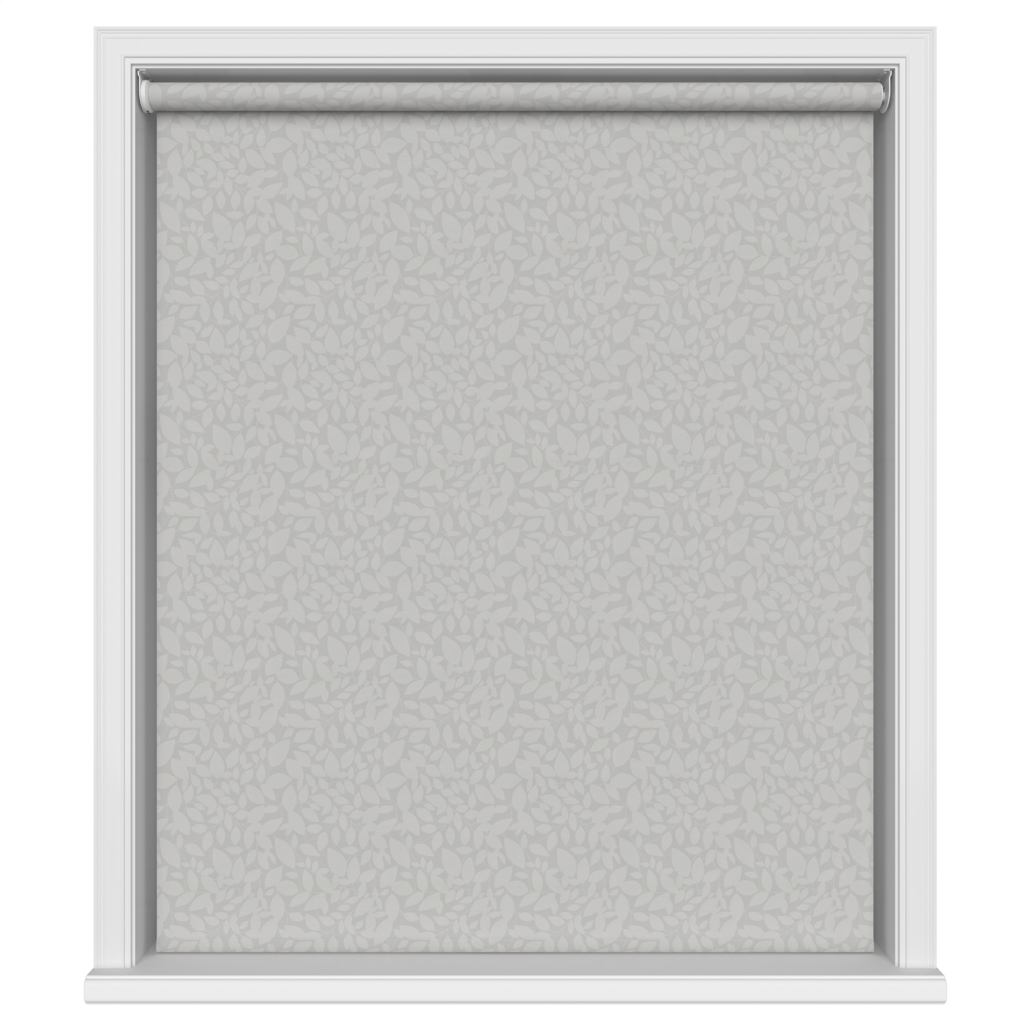 Thicket Blackout Light Stone Motorised Roller Blind - Image 2