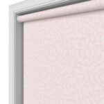 Thicket Blackout Delicate Blush Motorised Roller Blind