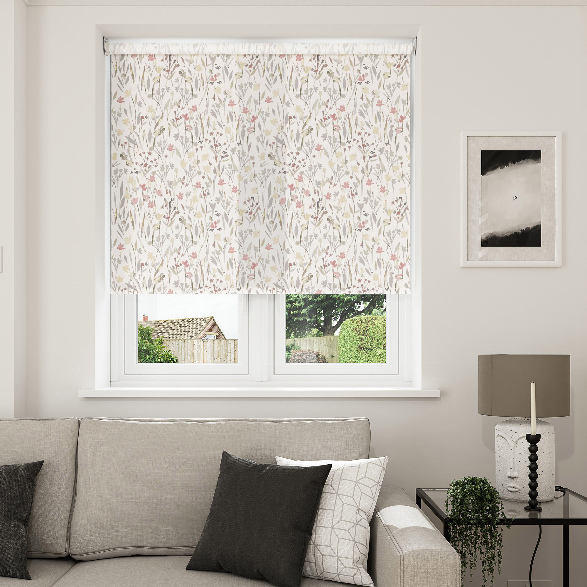 Riverbank Dawn Motorised Roller Blind - Image 7