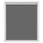 Brooklyn Blackout Graphite Motorised Roller Blind