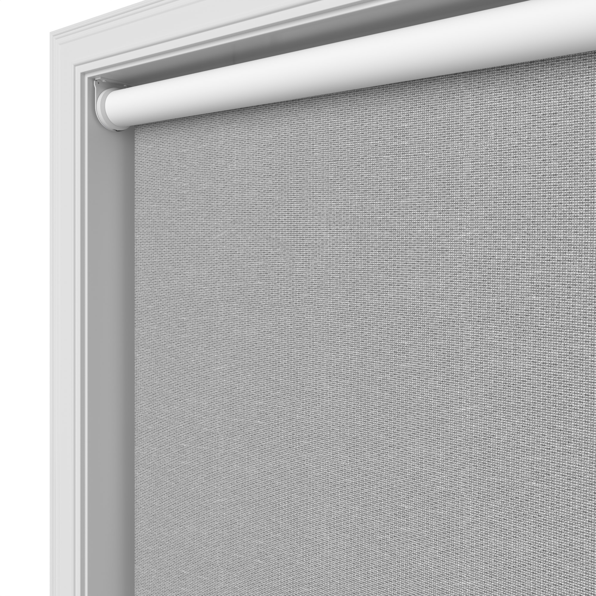 Brooklyn Blackout Gunmetal Motorised Roller Blind - Image 4