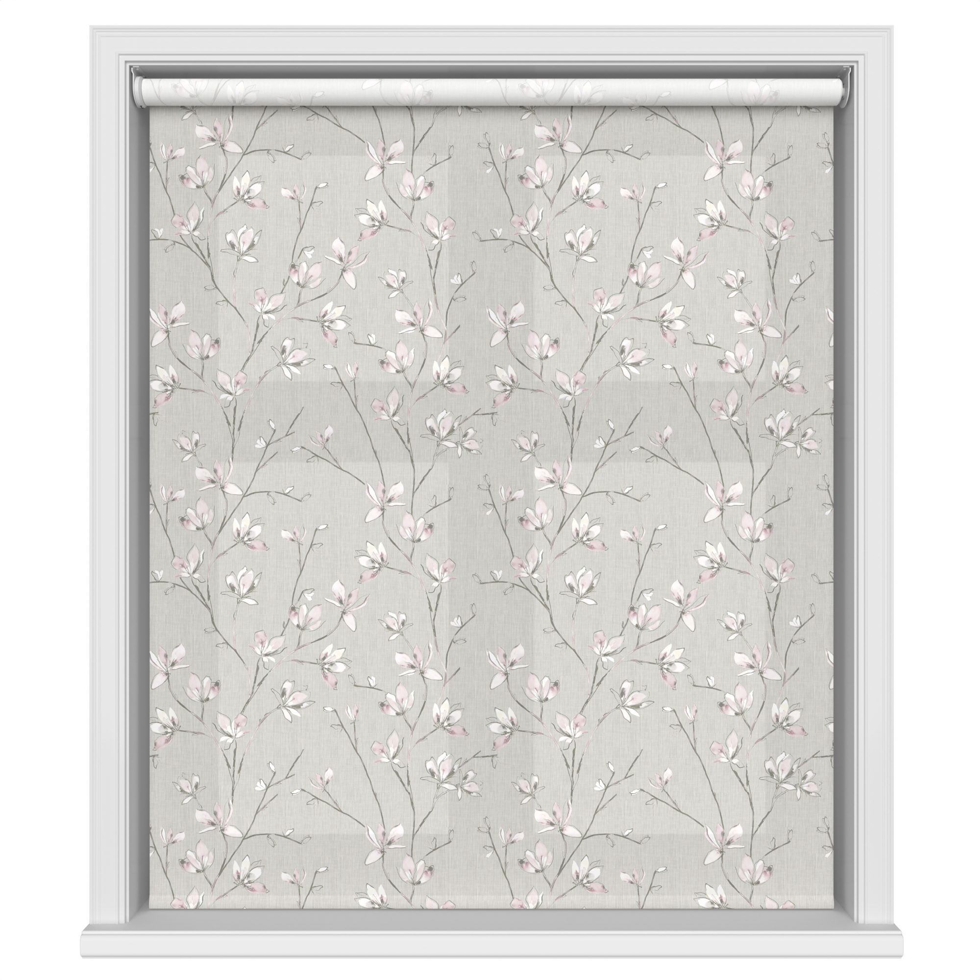 Echo Blushing Aurora Motorised Roller Blind - Image 2