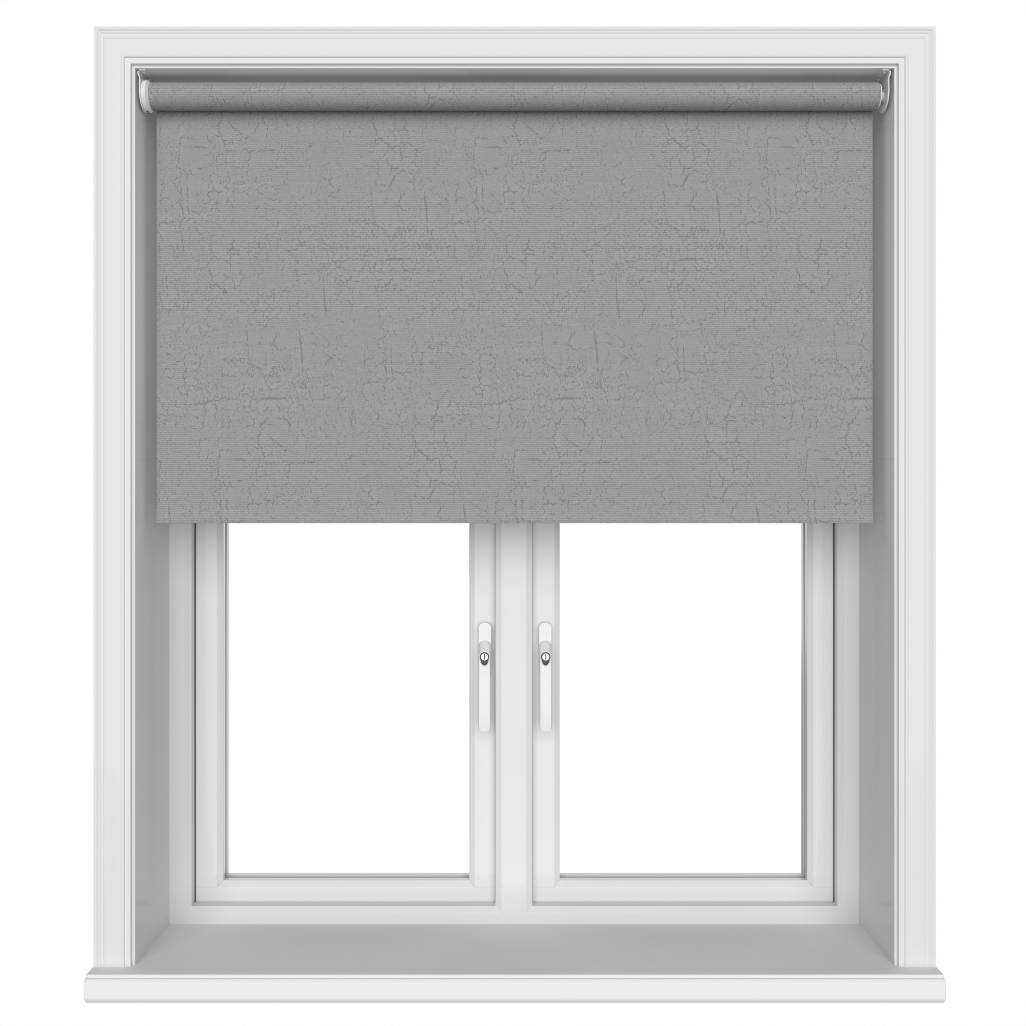 Lyon Blackout Iron Haze Motorised Roller Blind