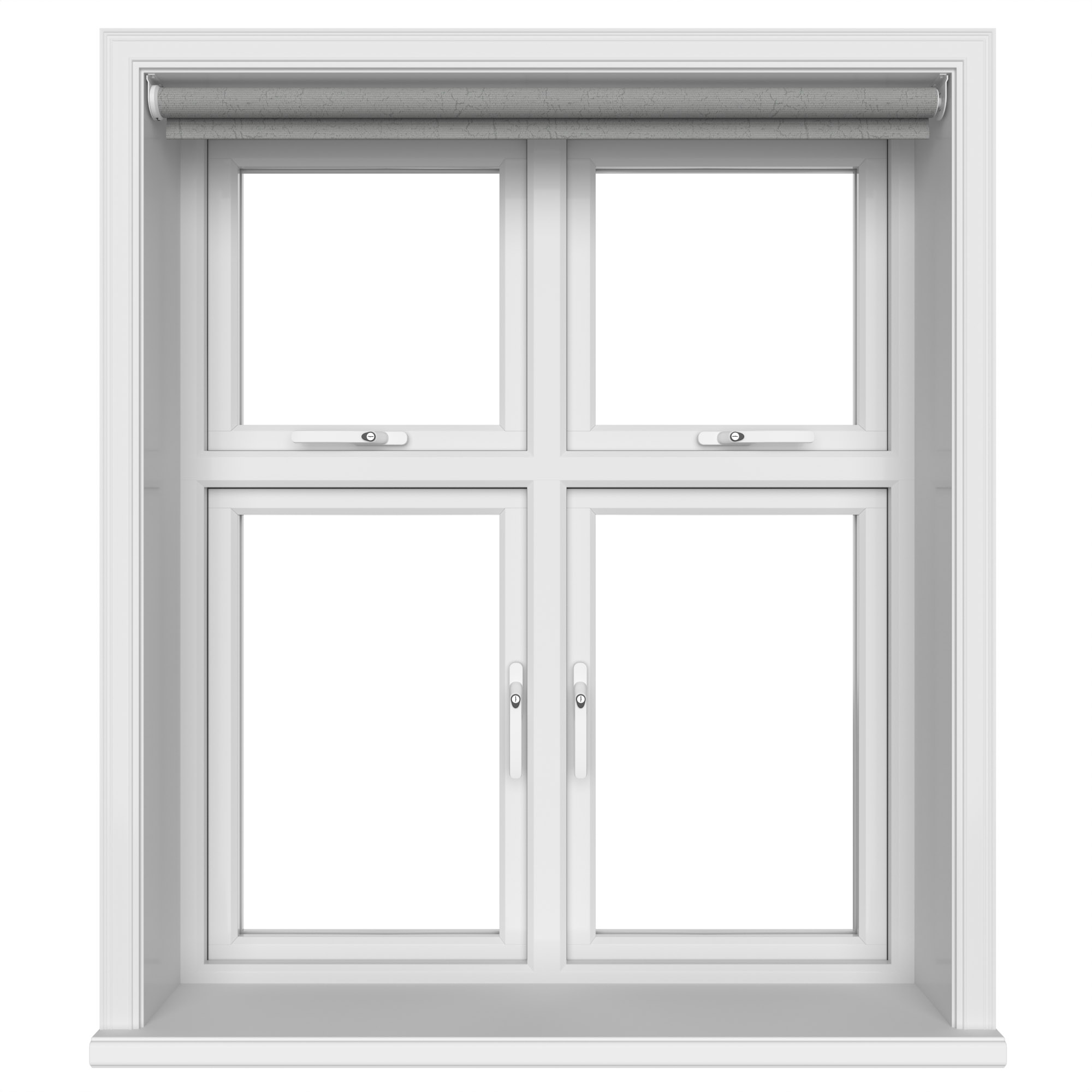 Lyon Blackout Iron Haze Motorised Roller Blind - Image 3