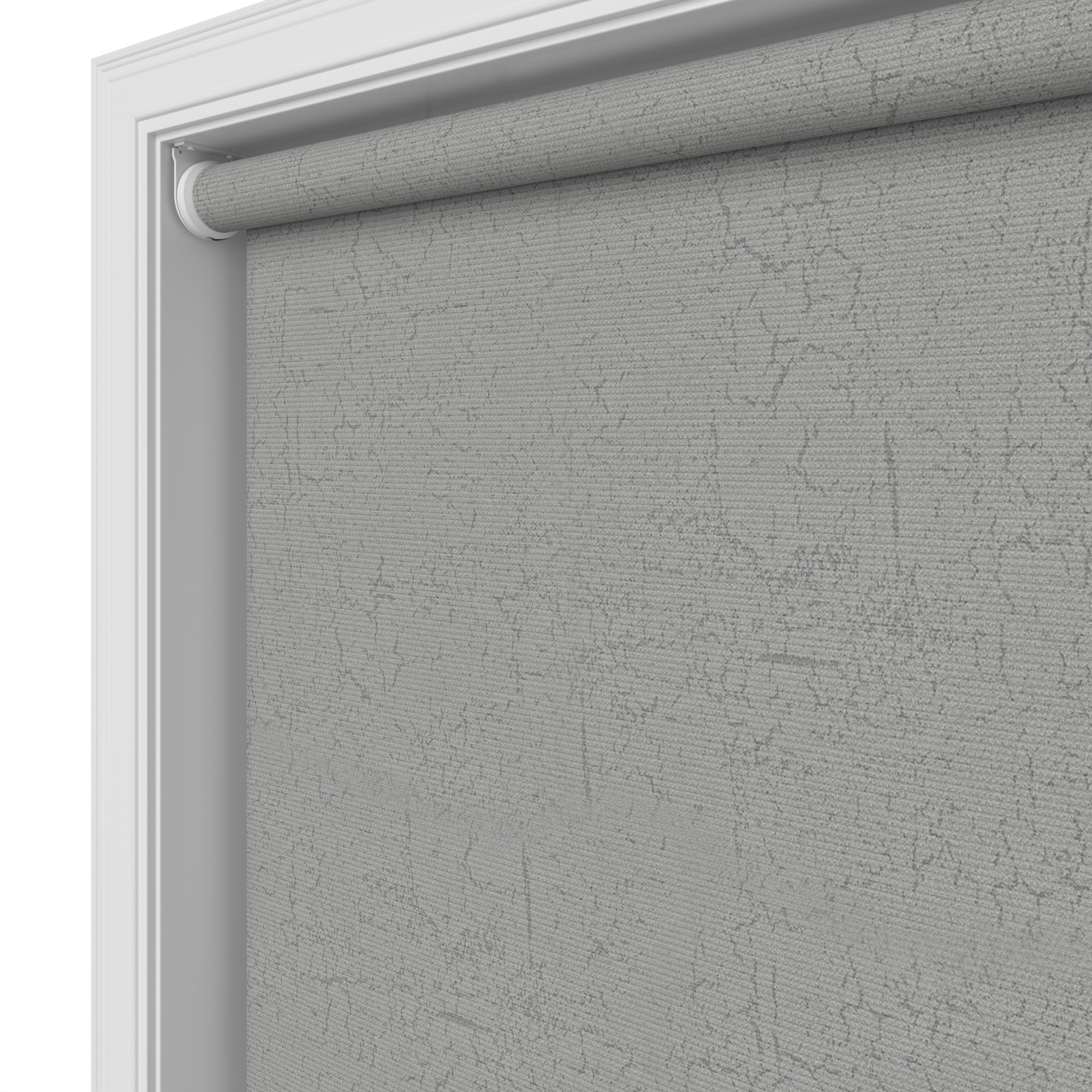Lyon Blackout Iron Haze Motorised Roller Blind - Image 4