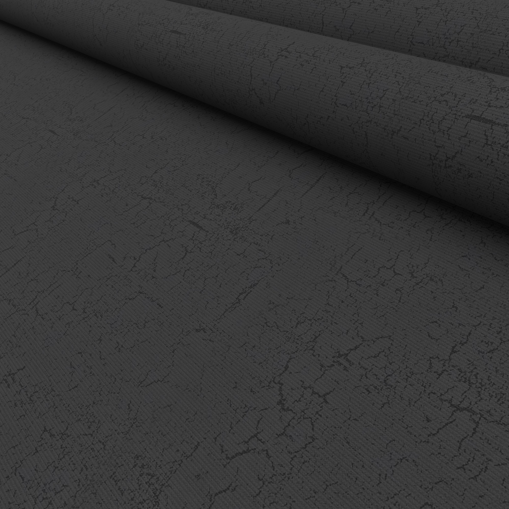 Lyon Blackout Eclipse Black Motorised Roller Blind - Image 5