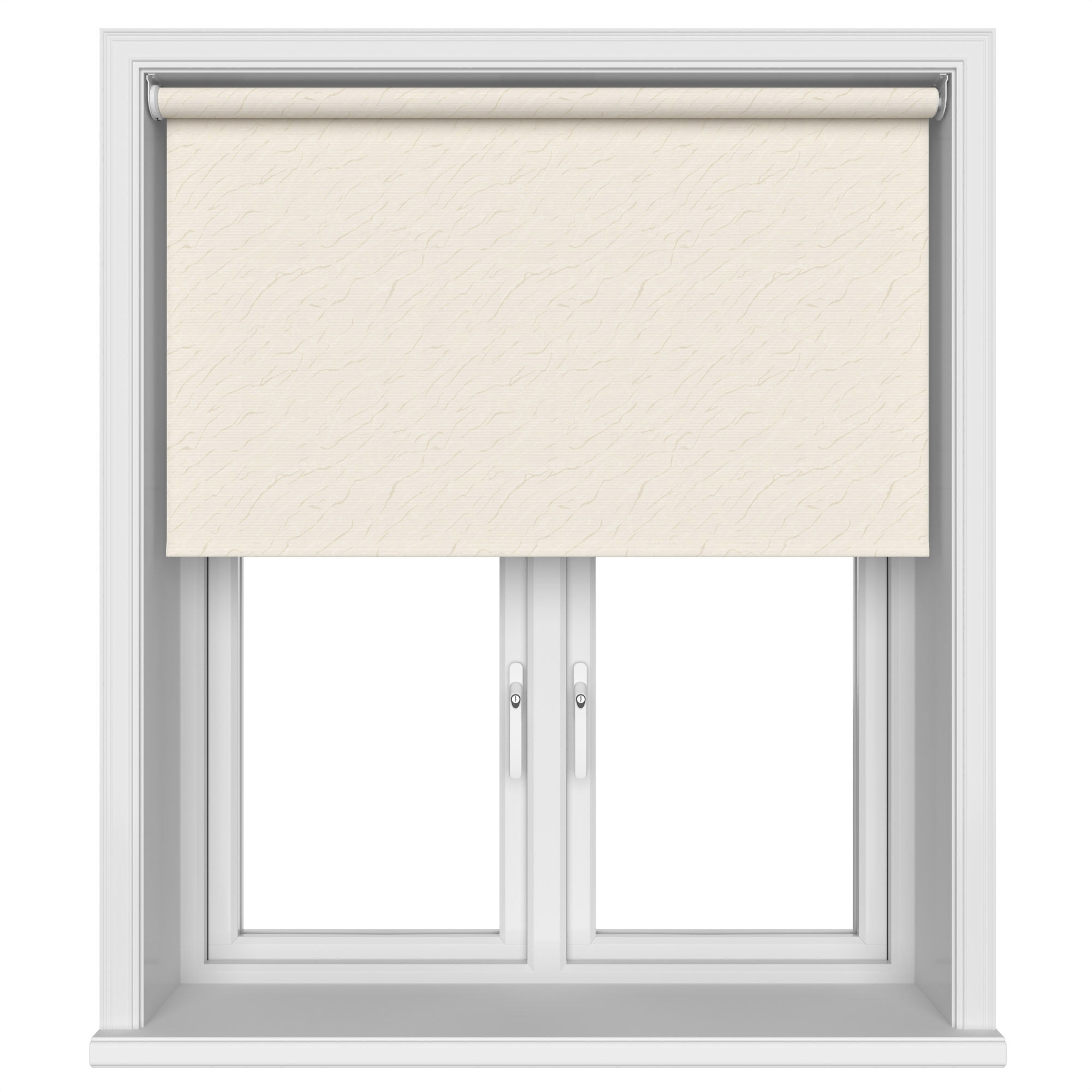 Gobi Blackout Cream Motorised Roller Blind
