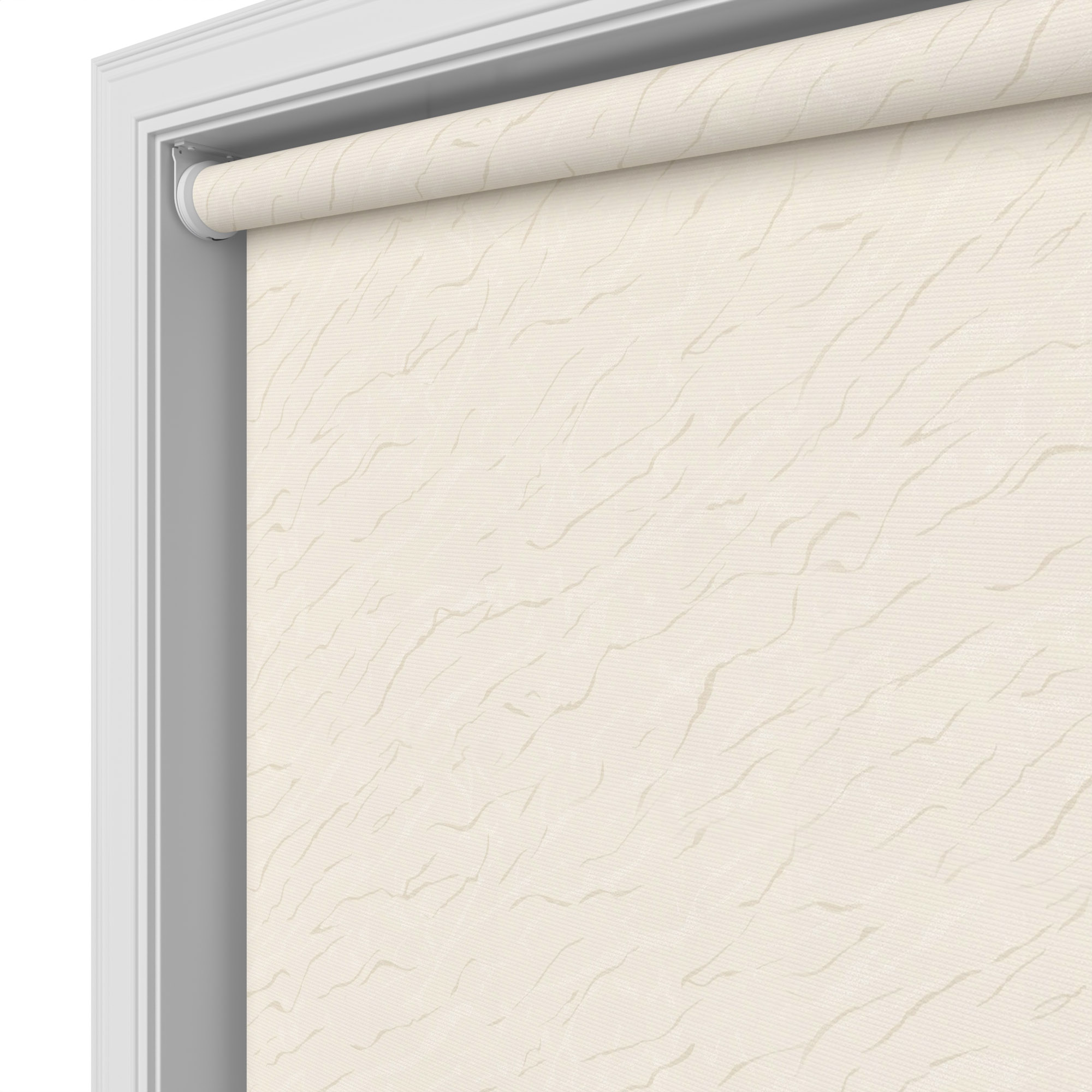 Gobi Blackout Cream Motorised Roller Blind - Image 4