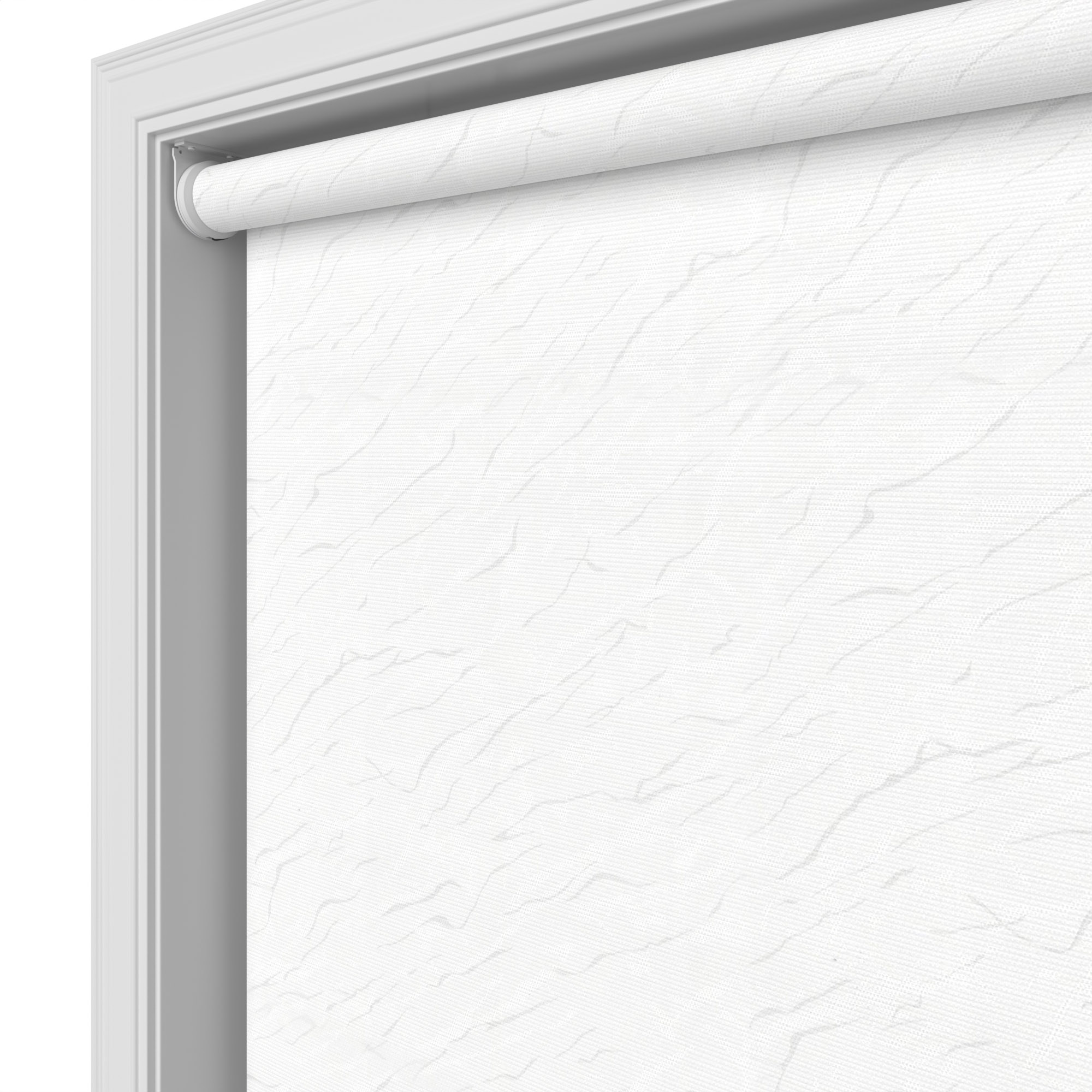 Gobi Blackout White Motorised Roller Blind - Image 4