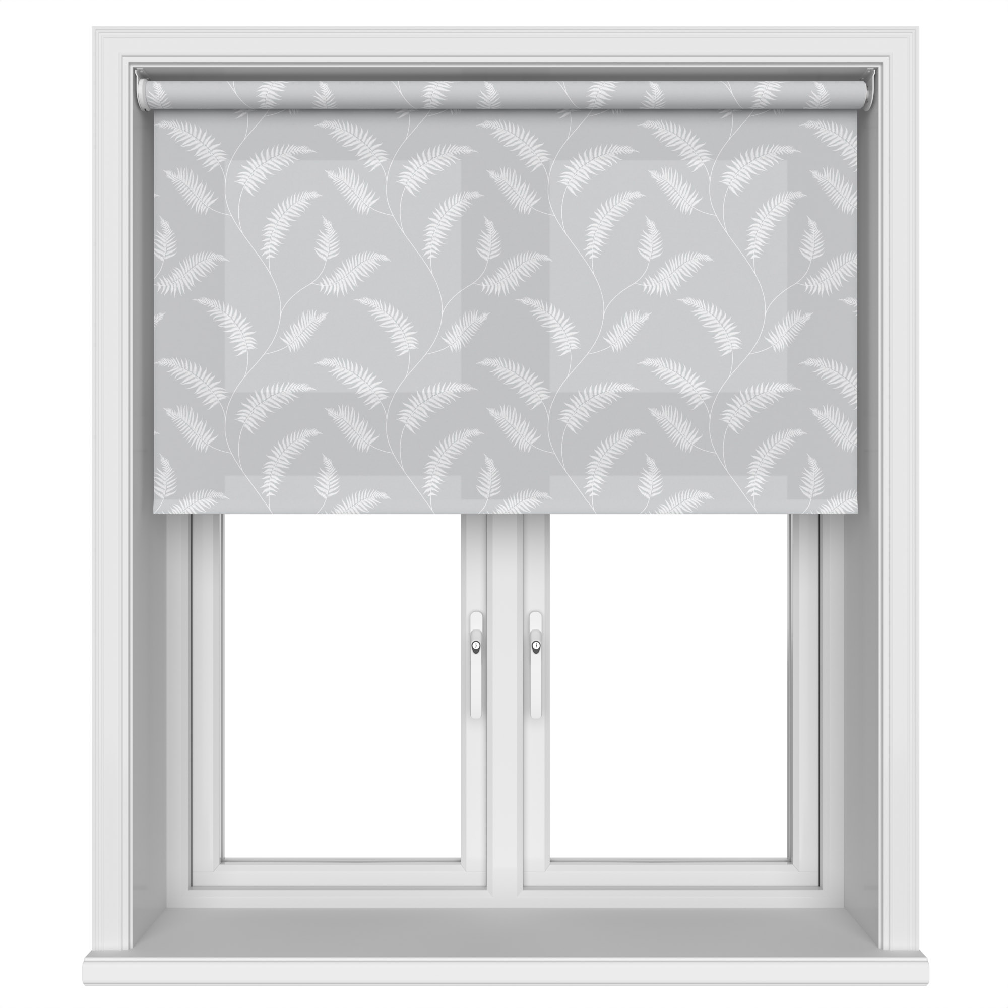 Utopia Steel Grey Motorised Roller Blind