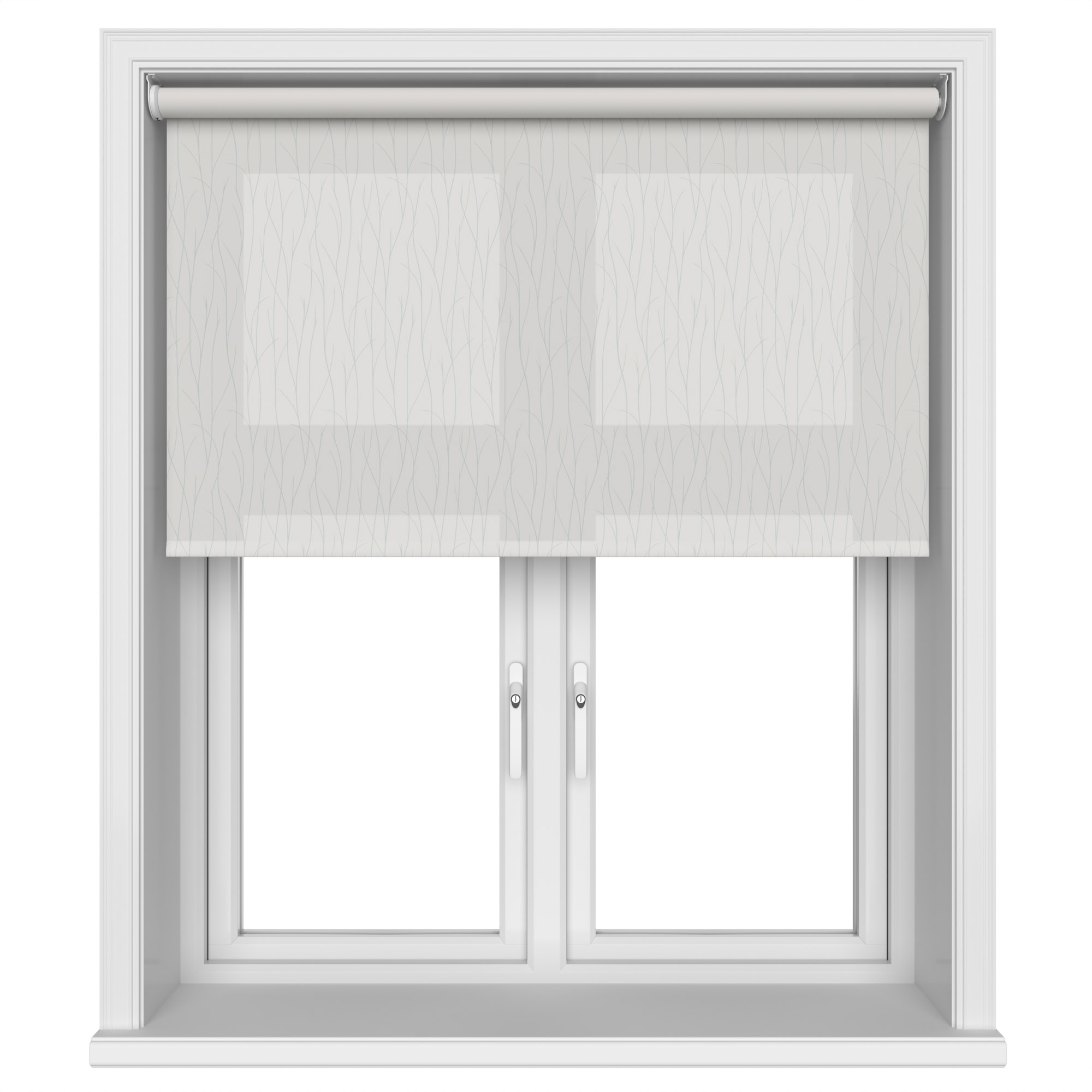 Reed Stucco Beige Motorised Roller Blind
