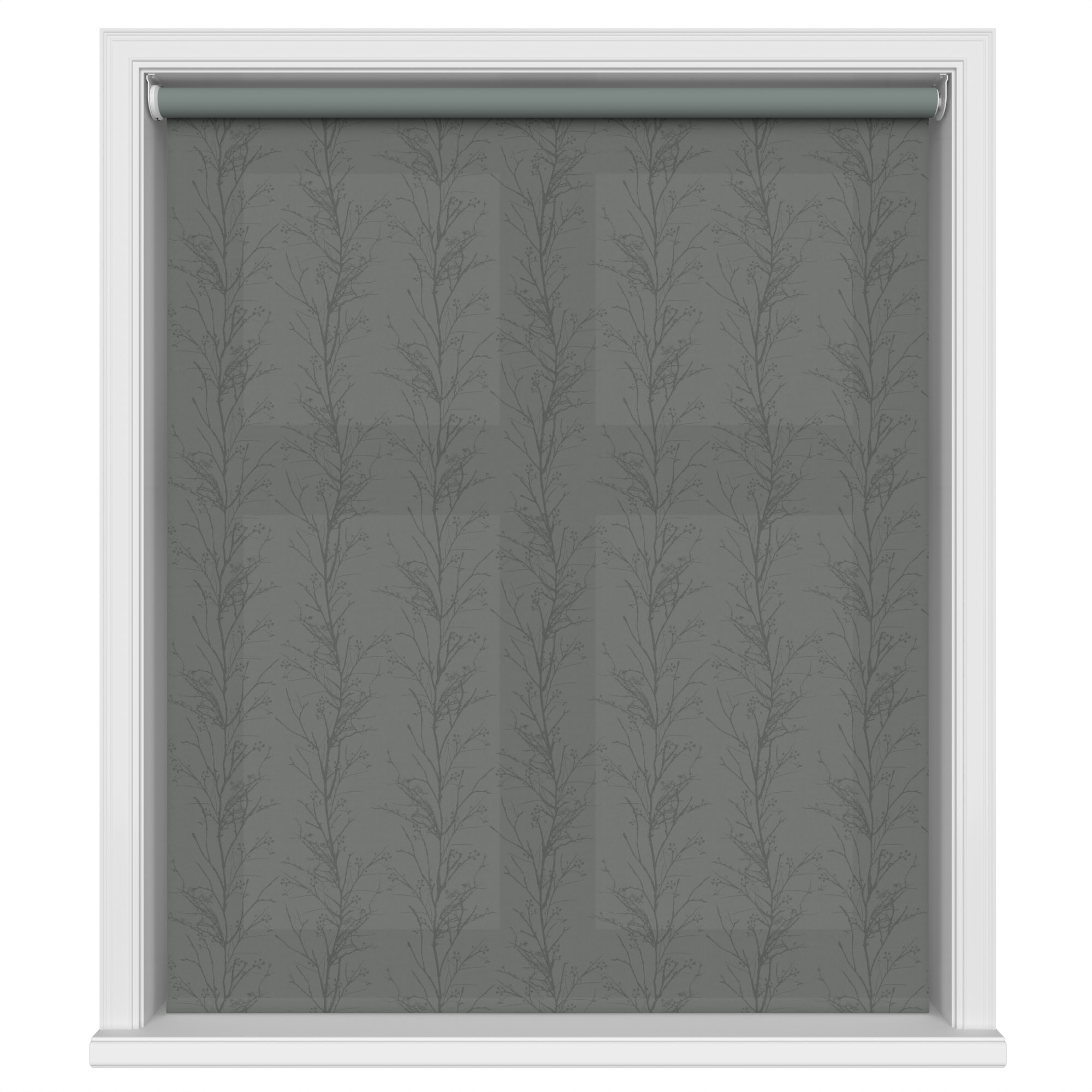 Barewood Graphite Motorised Roller Blind - Image 2