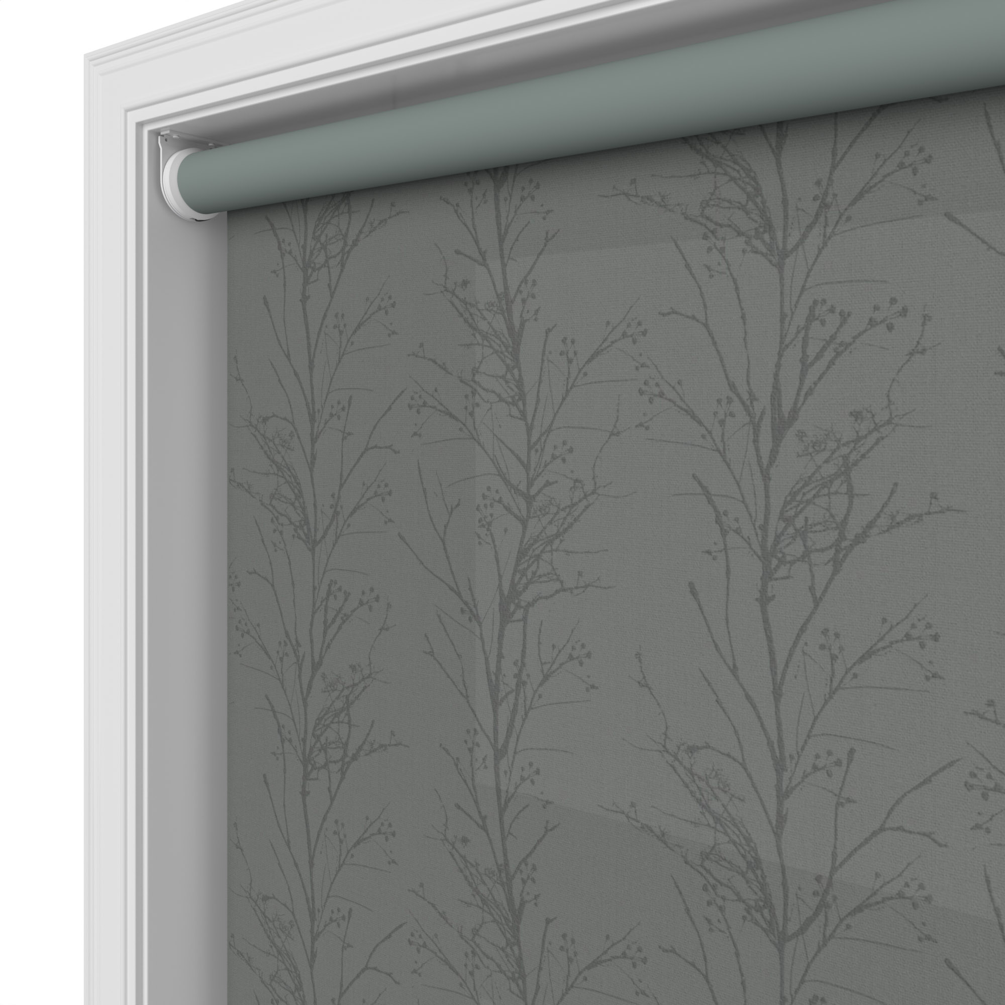 Barewood Graphite Motorised Roller Blind - Image 4