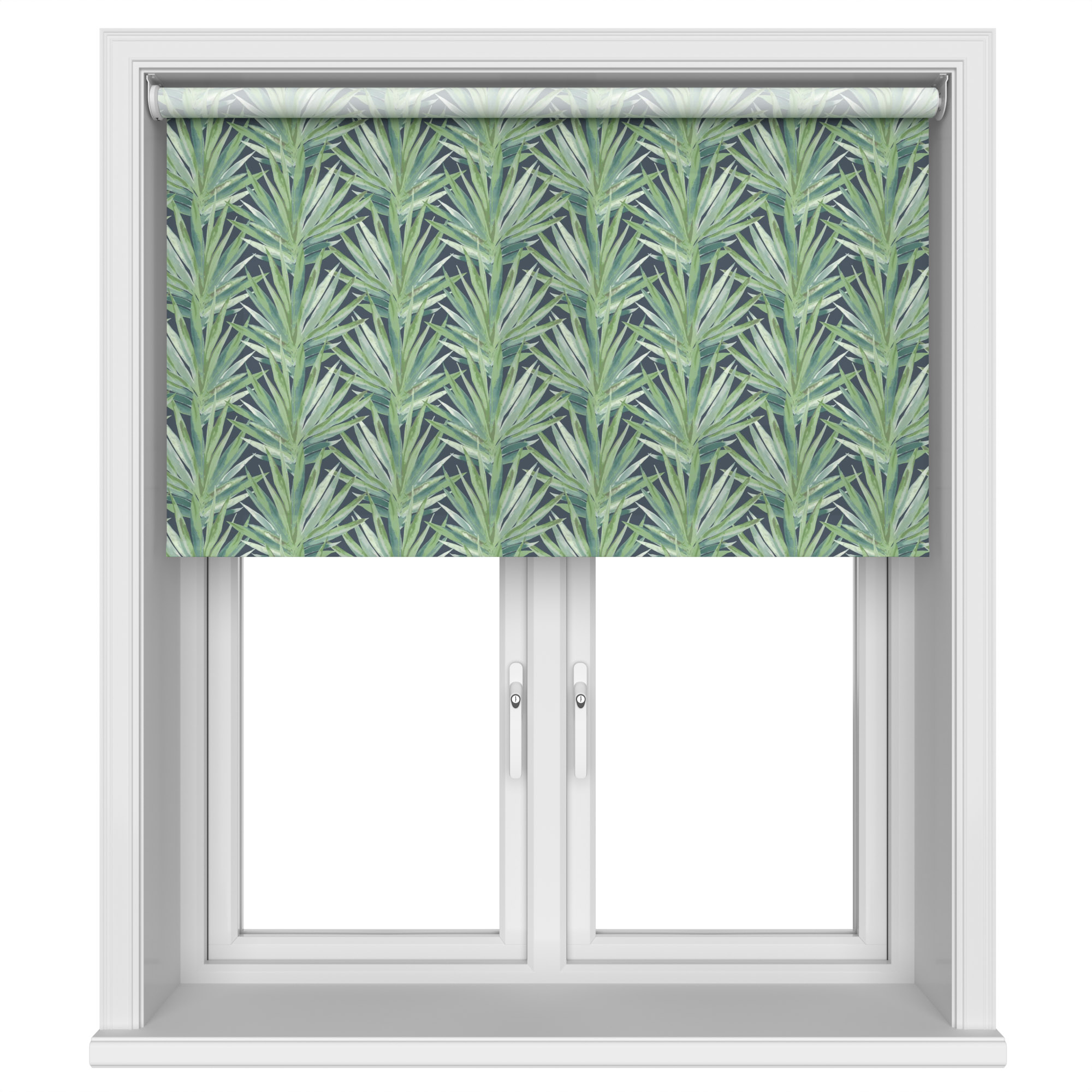 Oasis Dark Rumba Motorised Roller Blind