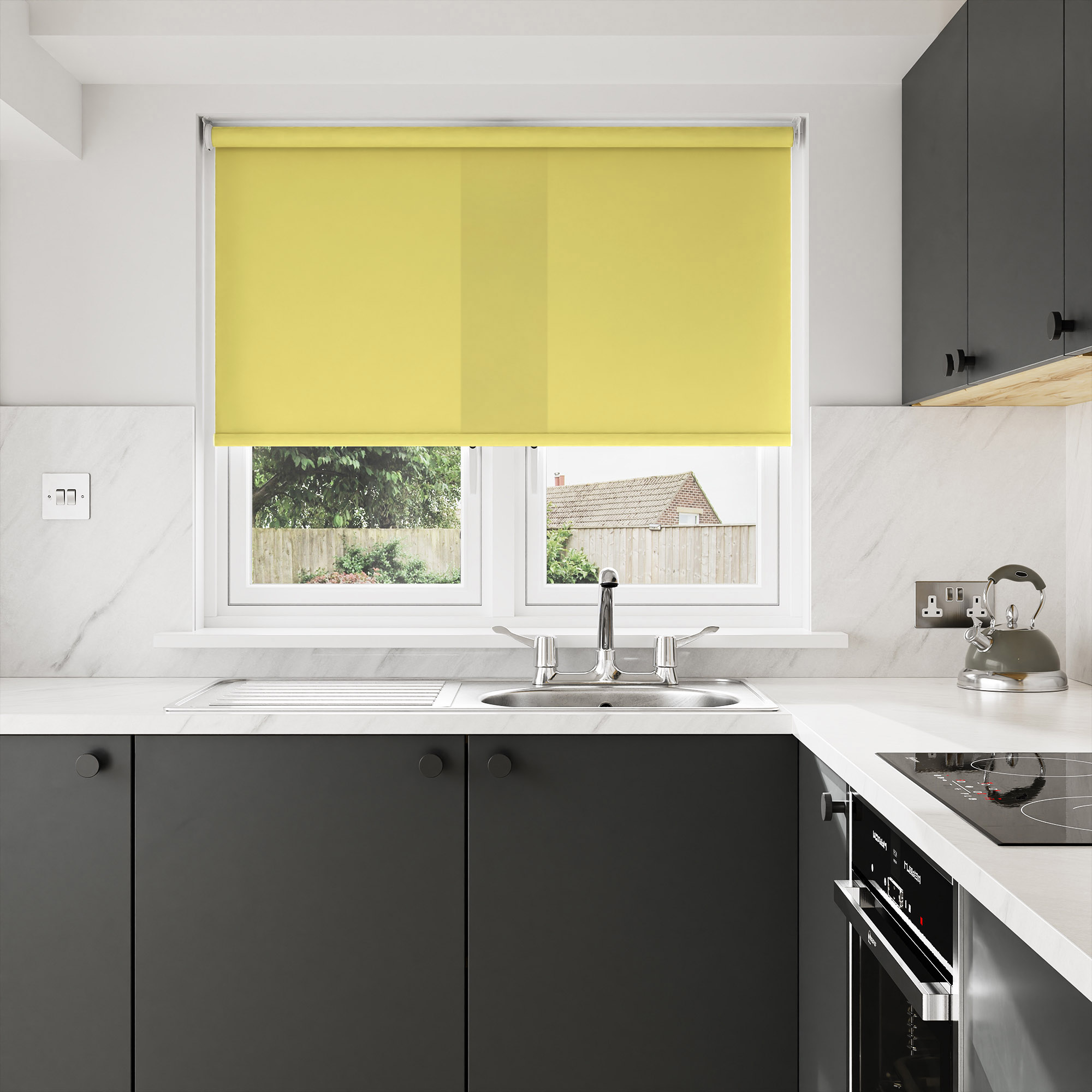 Haven Citrus Zest Motorised Roller Blind - Image 7