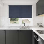 Haven Naval Twilight Motorised Roller Blind