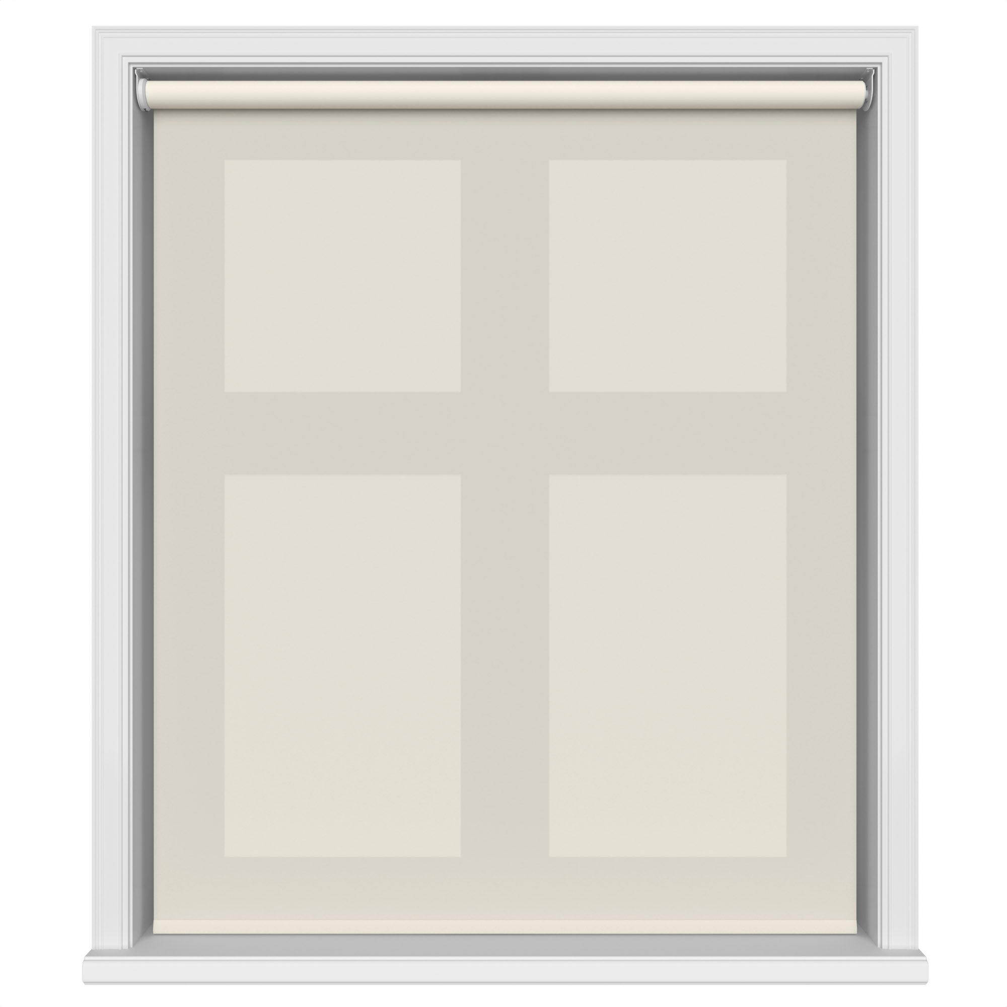 Accent Soft Ivory Motorised Roller Blind - Image 2