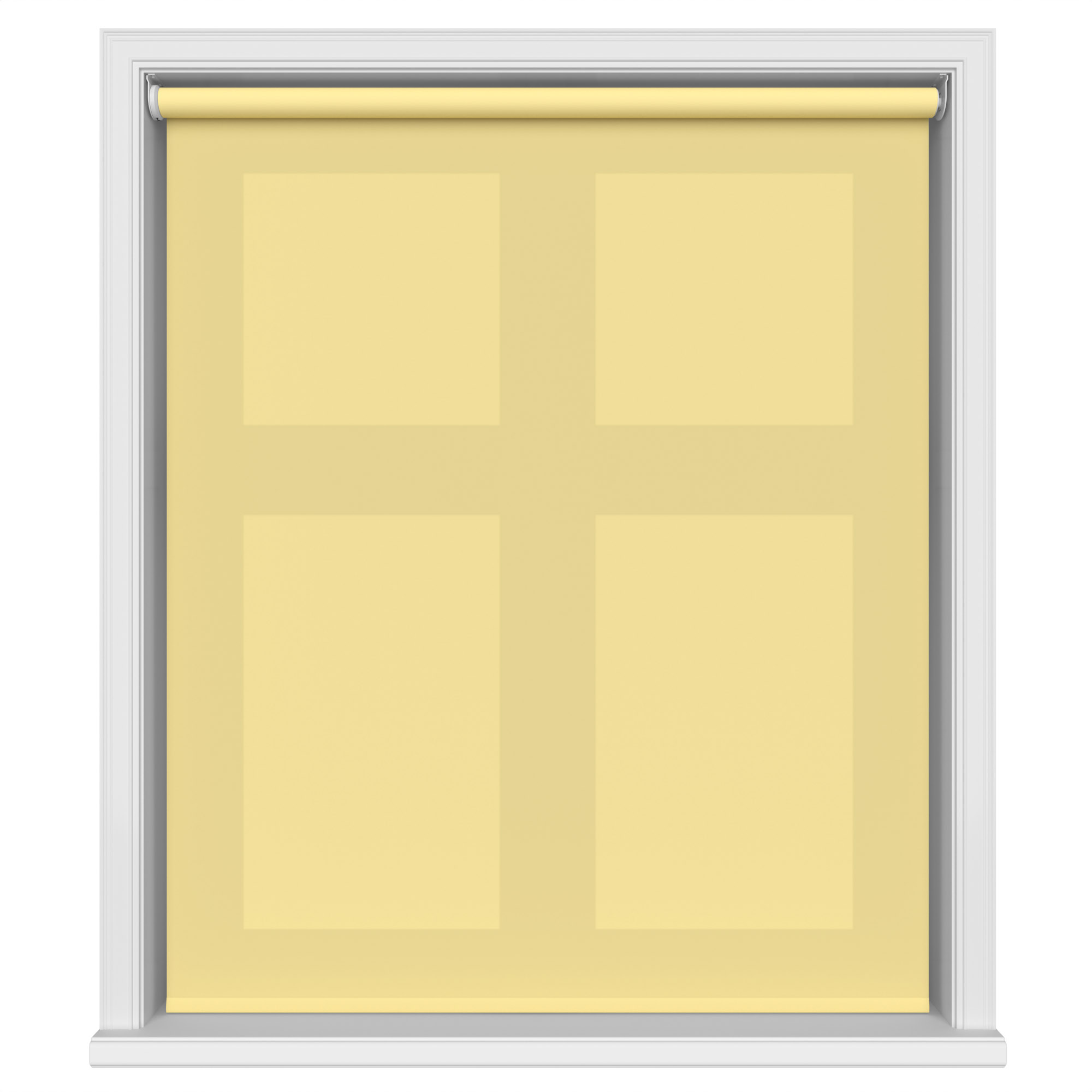 Dover Sunlit Yellow Motorised Roller Blind - Image 2