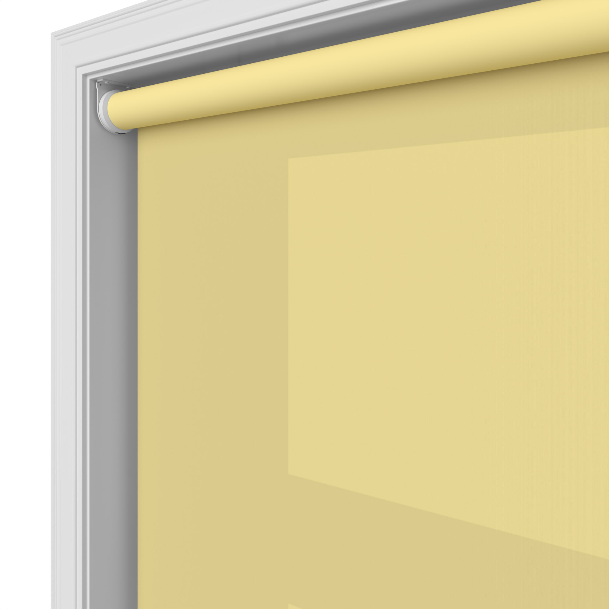Dover Sunlit Yellow Motorised Roller Blind - Image 4