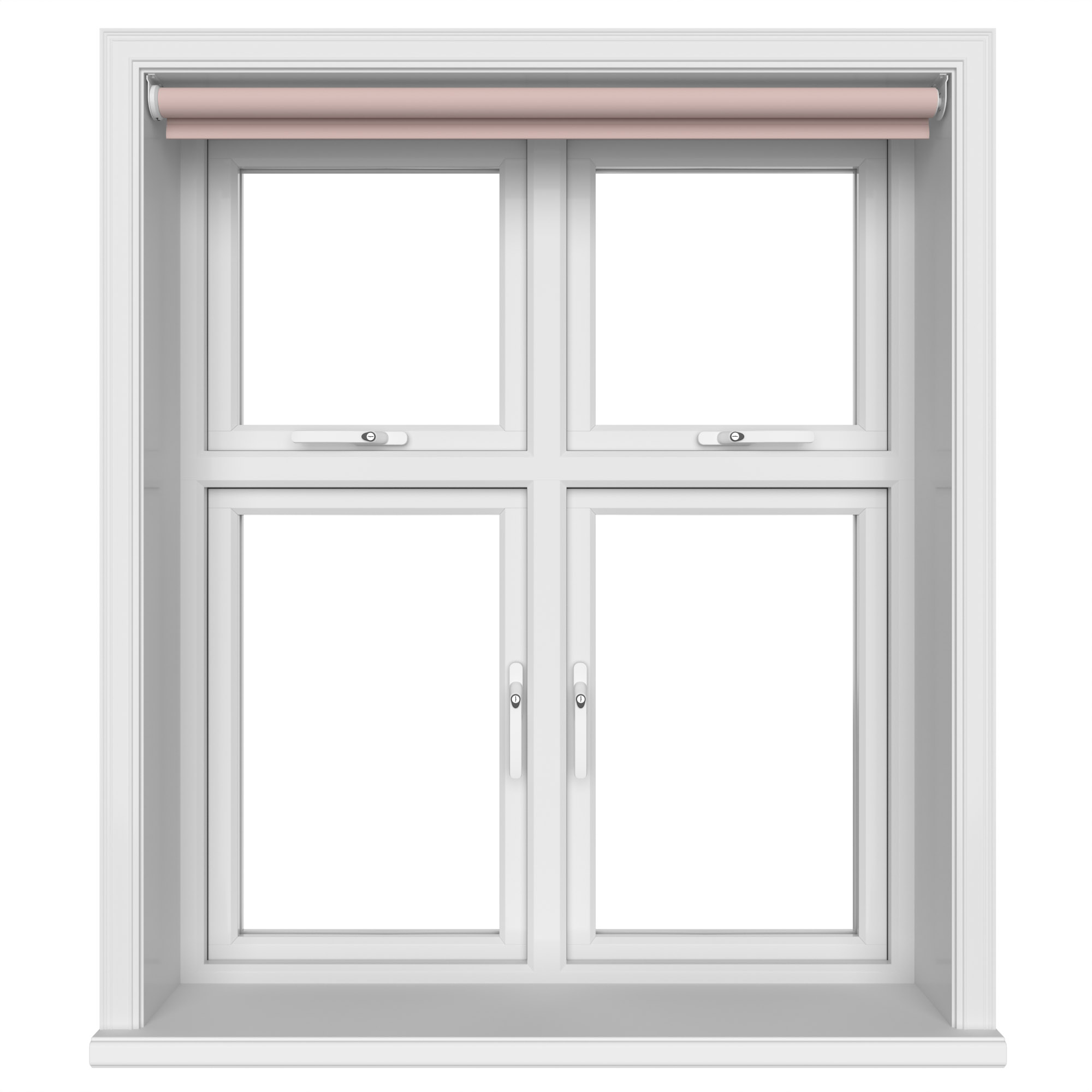 Dover Blush Pink Motorised Roller Blind - Image 3